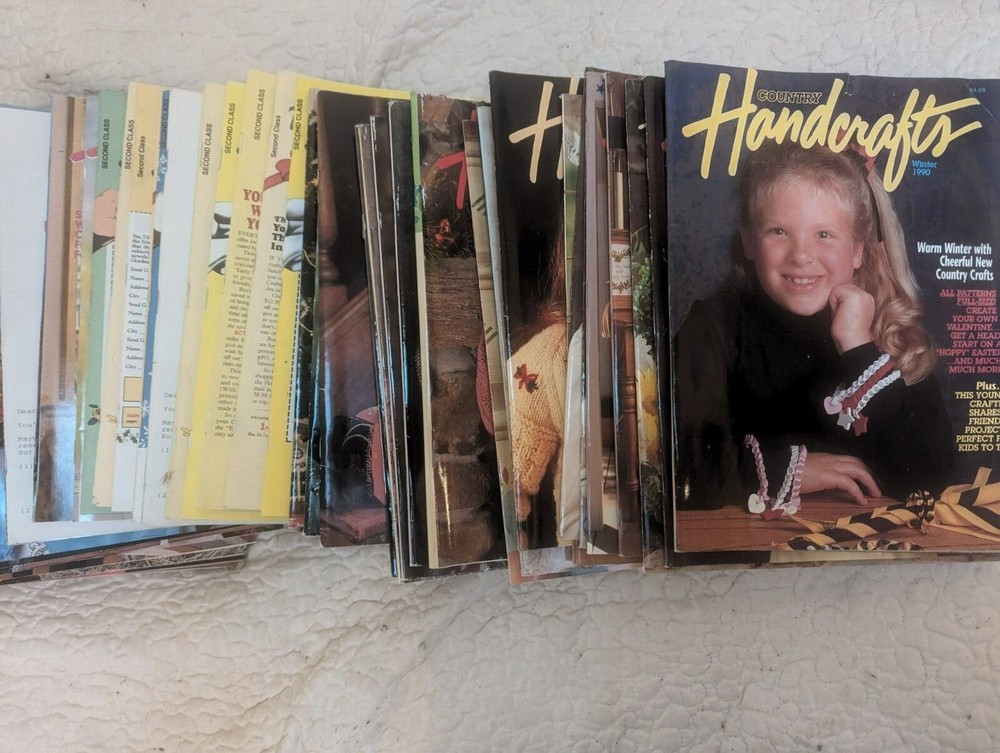 country handcrafts magazine back issues craft ideas patterns