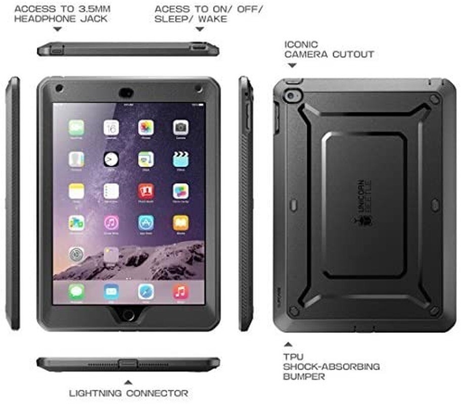 SUPCASE for Apple iPad Air 2 (2nd Generation) 2014 Screen Case Hard Shell Cover