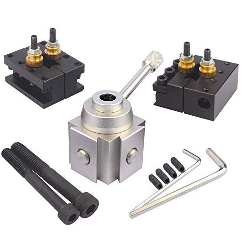 JWGJW 120034 Tooling Package Mini Lathe Quick Change Tool Post & Holders Multifi