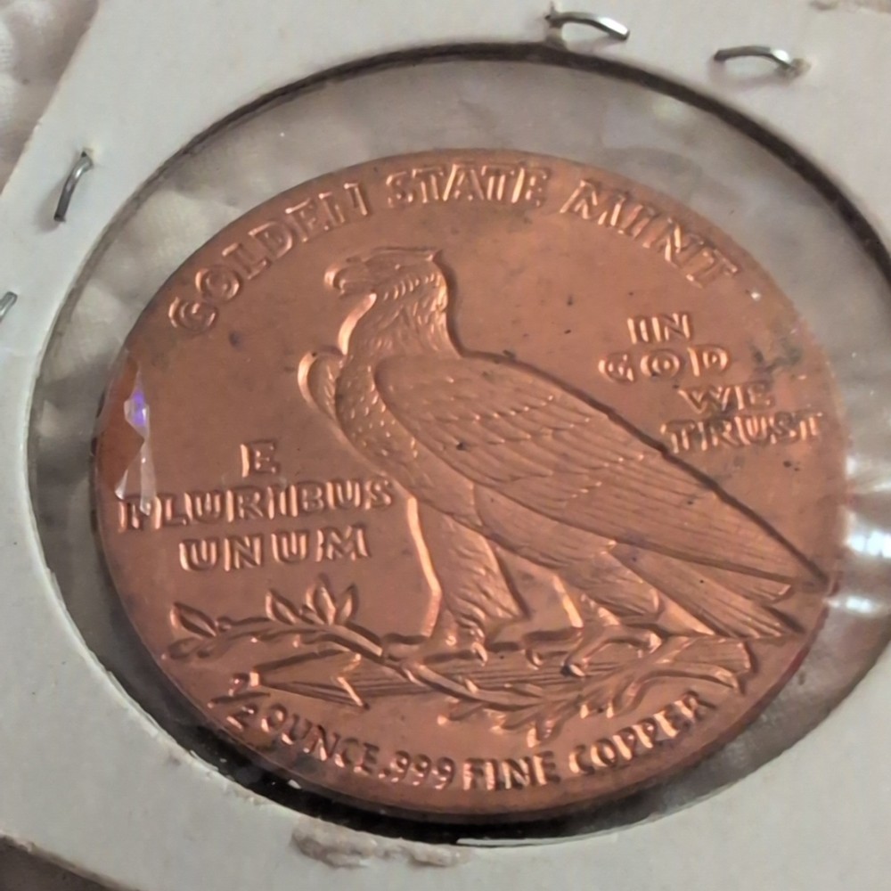 Native American LIBERTY Coin 1929 1/2 oz