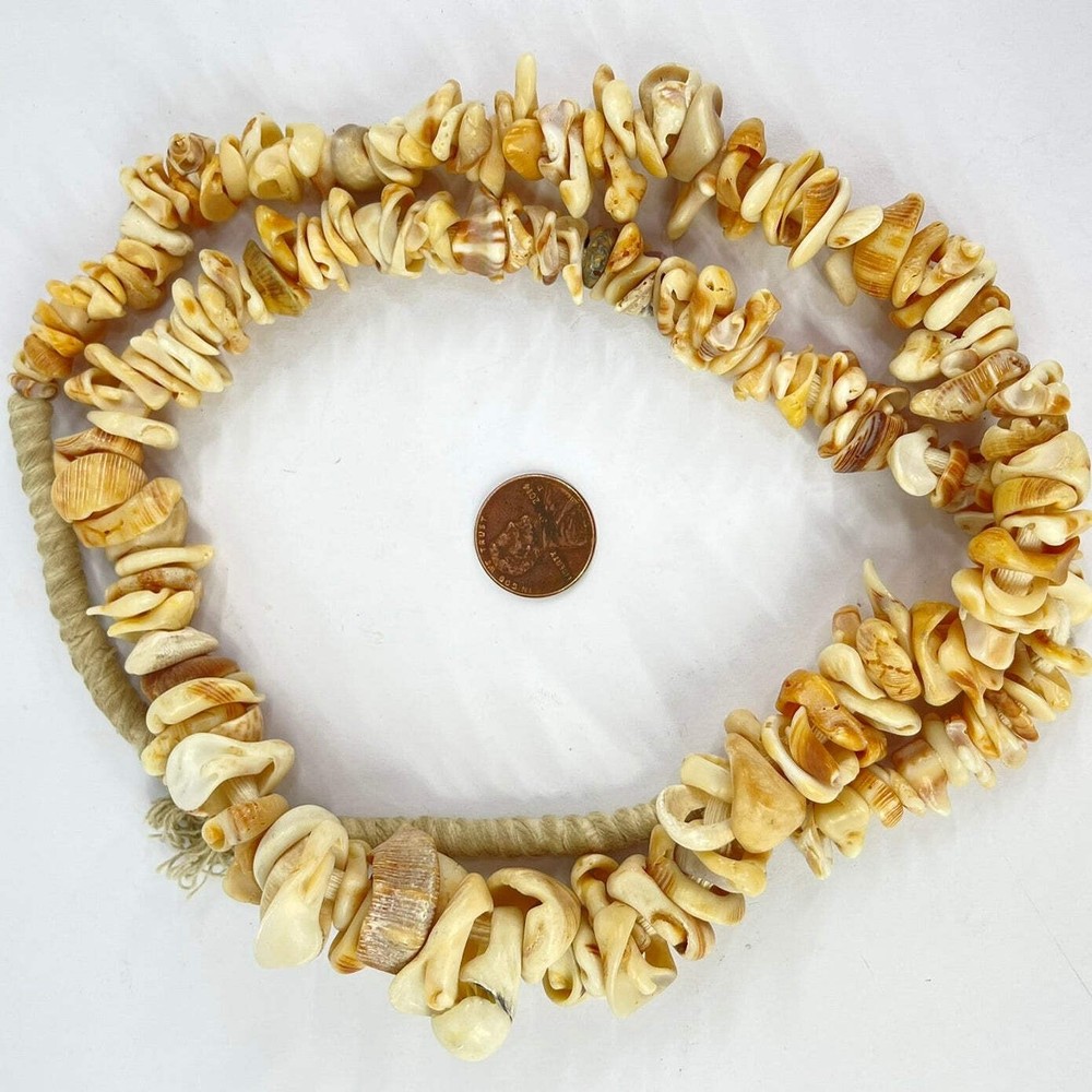 Mauritanian Shell Beads 30 Inch