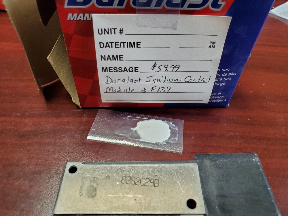 Duralast Ignition Control Module F139