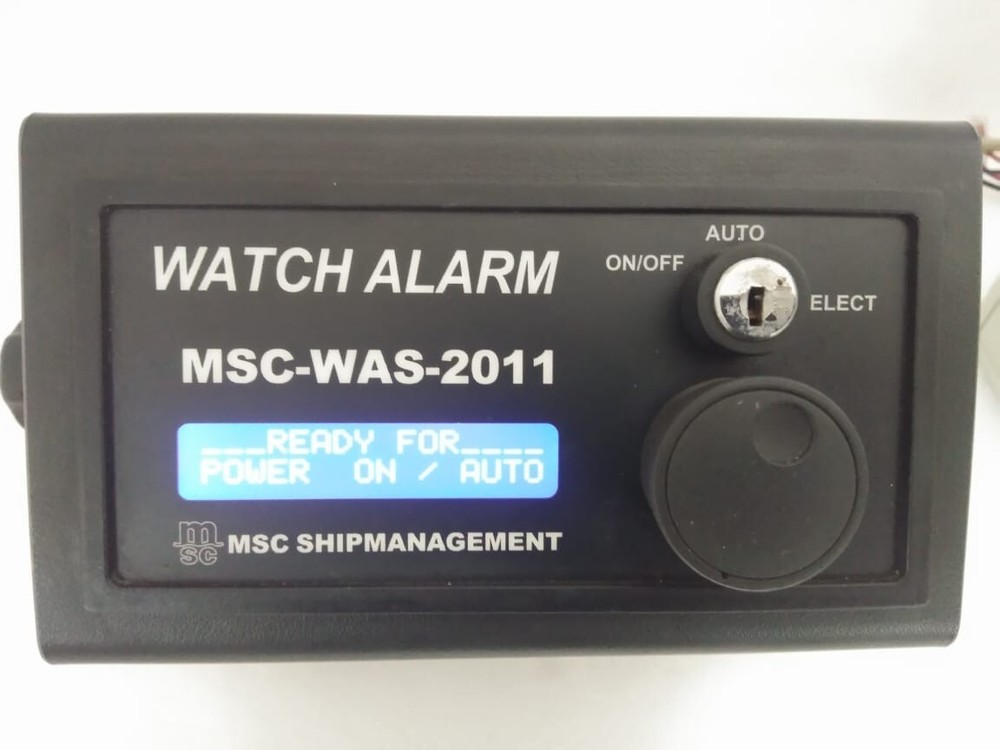 BNWAS MSC-WAS-2011 DISPLAY MSC SHIPMANAGEMENT  - GOOD TESTED