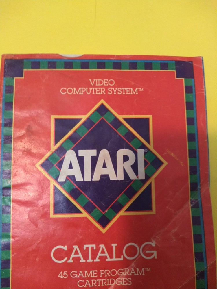 ATARI 2600 CATALOG