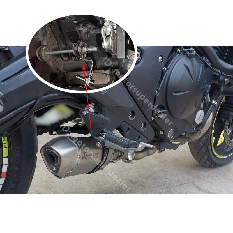 For Kawasaki Ninja 650 Z650 2012-2023 Full System Exhaust Tips Front Header Pipe