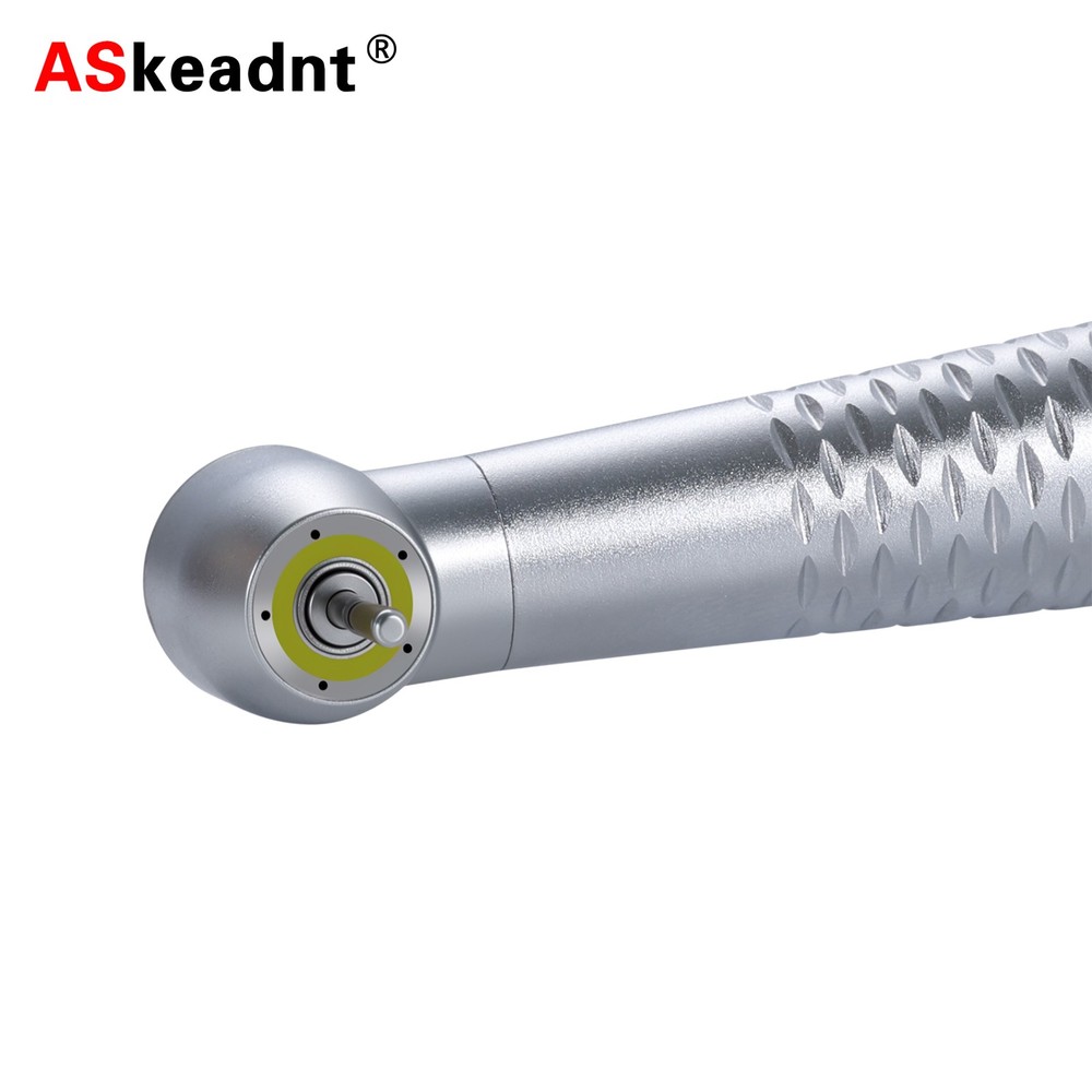 Fiber Optic LED E-generator Shadowless Ring Handpiece Ceramic Bearing 2Holes USA