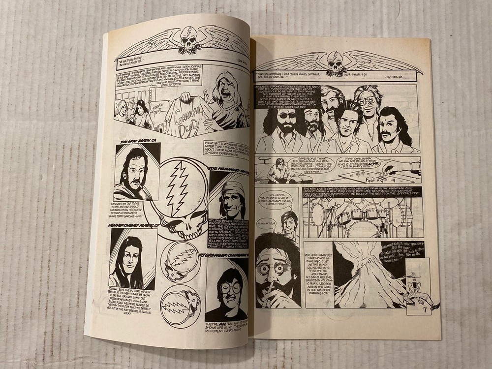 Rock N Roll Grateful Dead 47 Comic Book