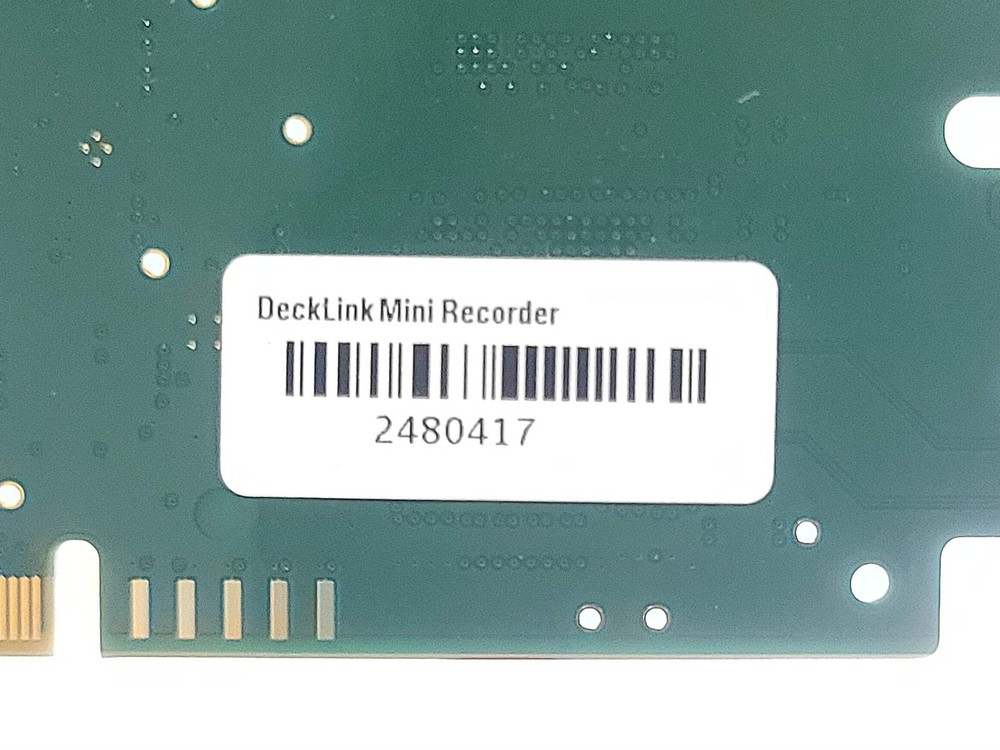 Blackmagic Design BMDPCB217D1 DeckLink Mini Recorder (C2018-632)