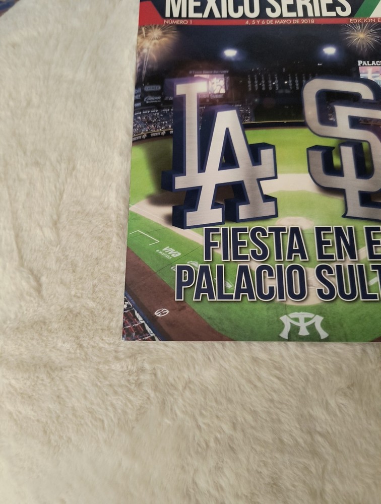 2018 Dodgers/Padres Monterrey Mexico Program
