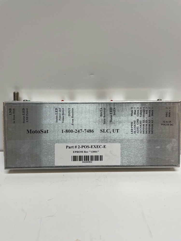 Motosat Satellite Control 2-POS-EXEC-E