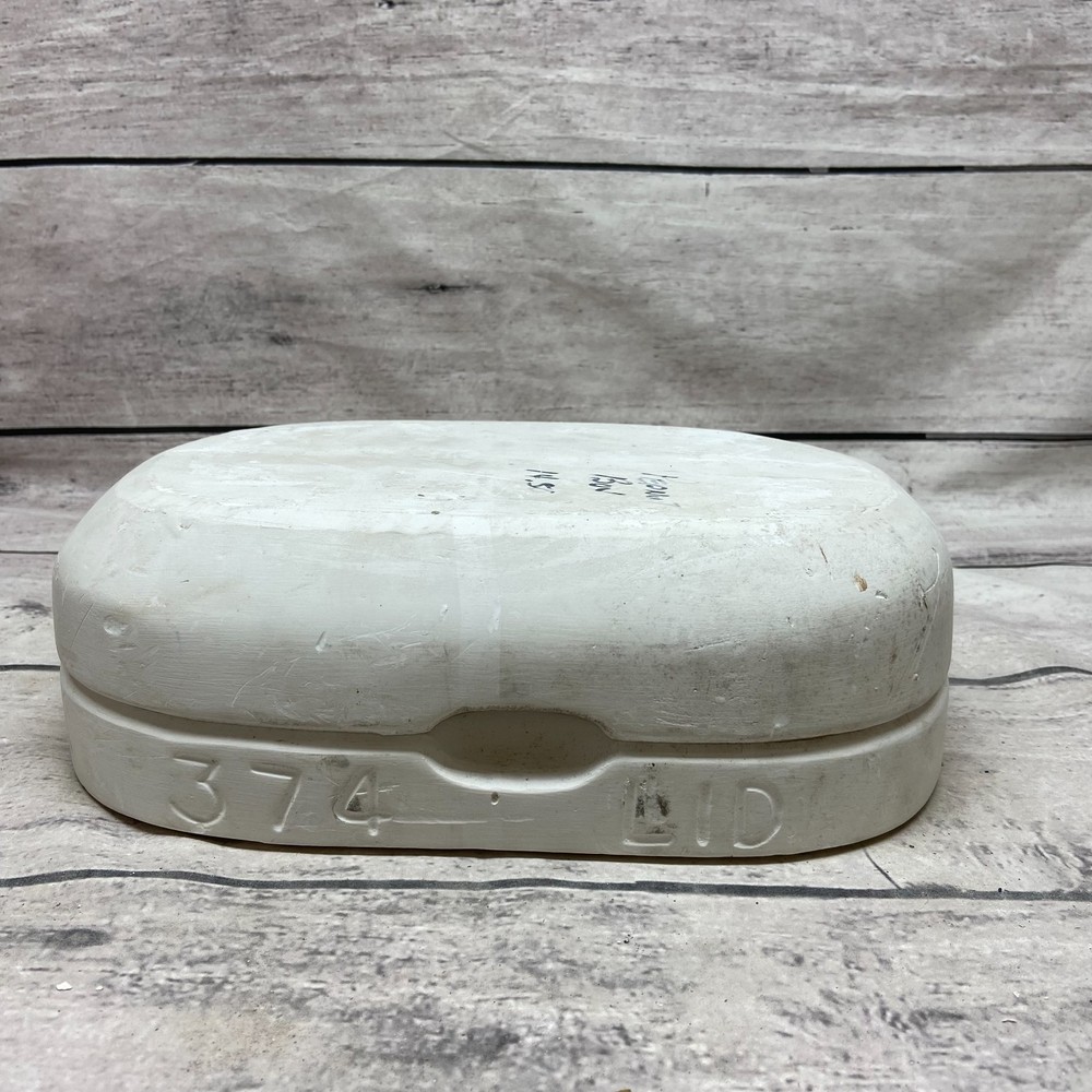 Ceramic Slip Casting Mold Peanut Box Lid Arnel's #374