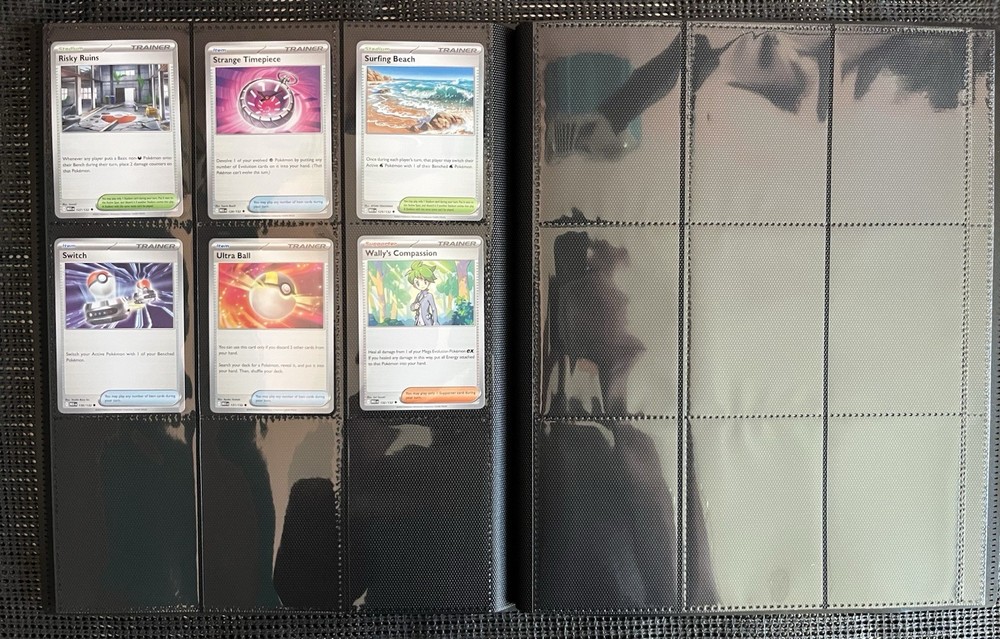 Mega Evolution Complete Base Set C/UC/R and EX 1-132 Binder Included.