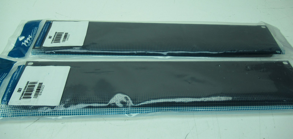 Lot of 2 Middle Atlantic EB2 - 2SP Flanged Blank Panel