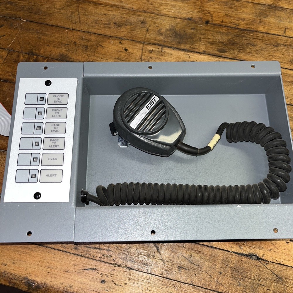 EST EDWARDS 2-MIC VOICE MICROPHONE MODULE FIRE ALARM