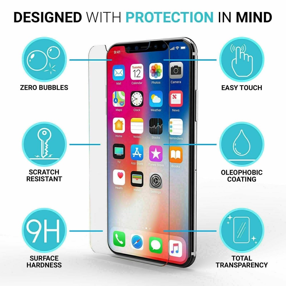 TEMPERED GLASS SCREEN PROTECTOR For REALME 9 PRO PLUS FULL COVERAGE GORILLA LCD