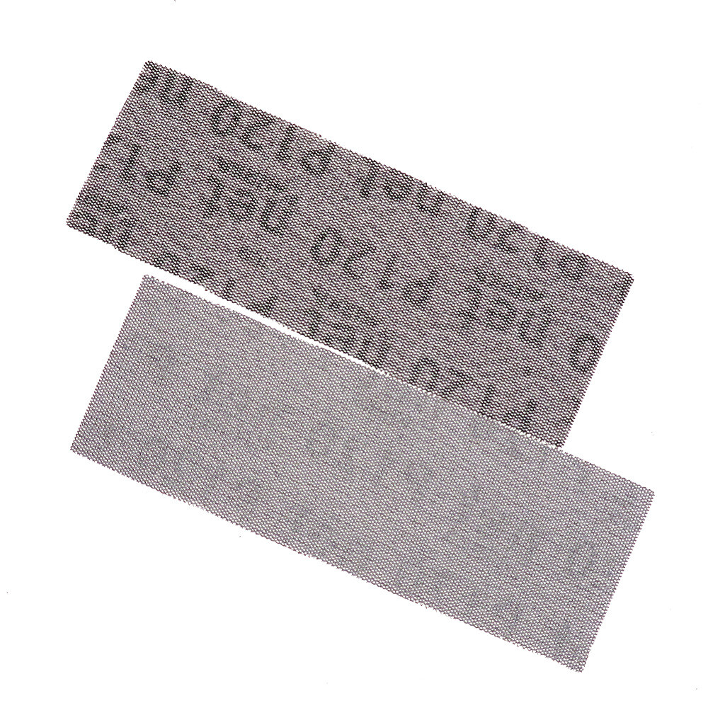 70*198mm Mesh Sandpaper Rectangular Dust Free Sanding Sheets Polish 80-320 Grit