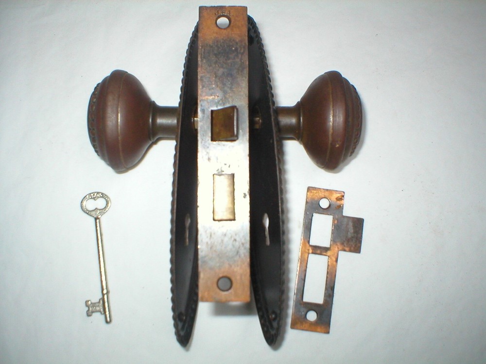 Antique Victorian Era Door Hardware