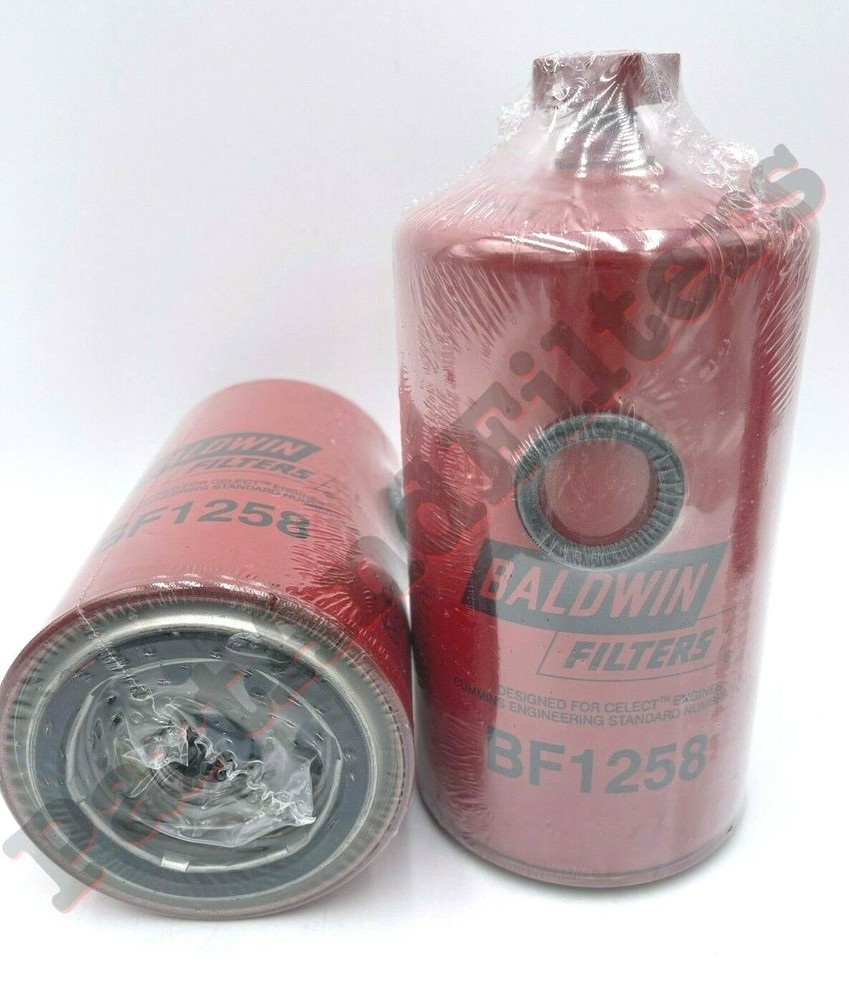 Bf1258 Baldwin Filters Fuel Filter, (2 Pack)