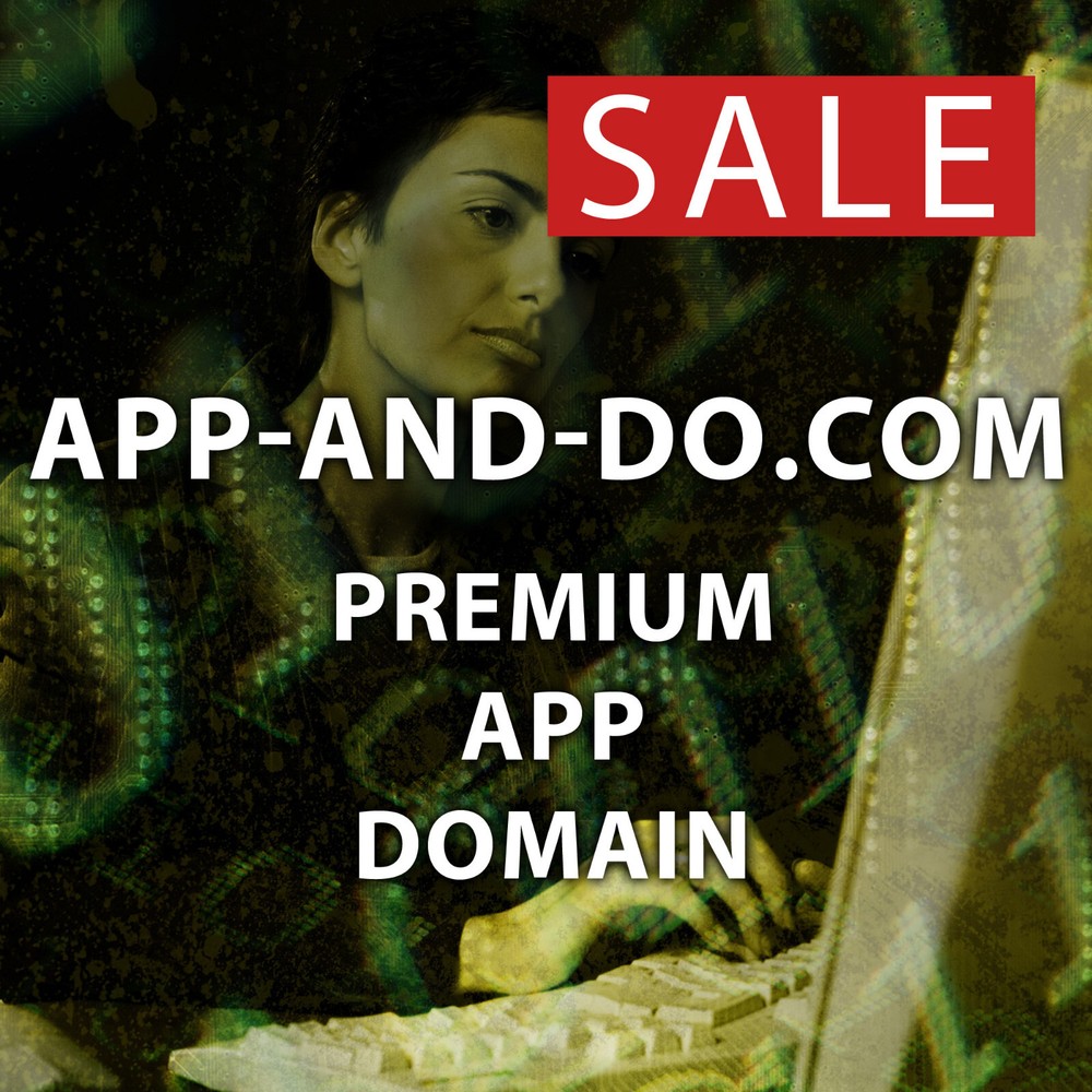 app-and-do.com PREMIUM Brandable App Domain Name for Sale Software Computing Web