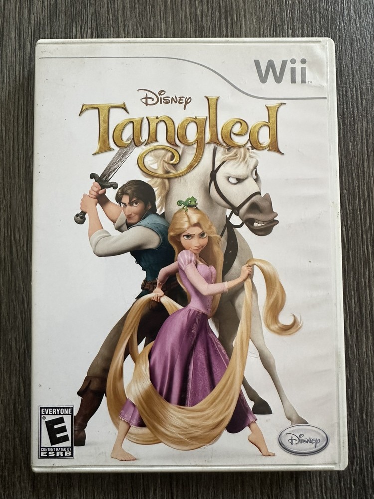 Tangled (Nintendo Wii, 2010) Case Only