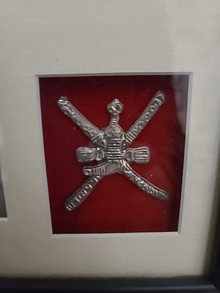Framed Omani Khanjar Dagger