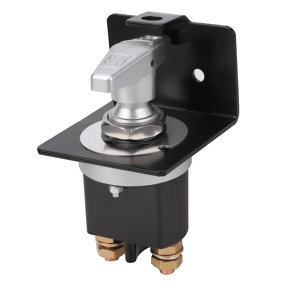500A High Current 12V-36V Battery Cut Off Switch with Lock-Out Plate, Replace...