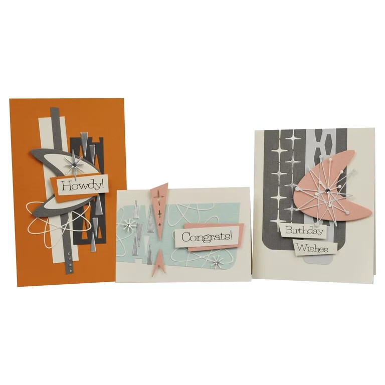 Sizzix Thinlits Tim Holtz Retro Repeat Pattern Cutting Dies 664160 New