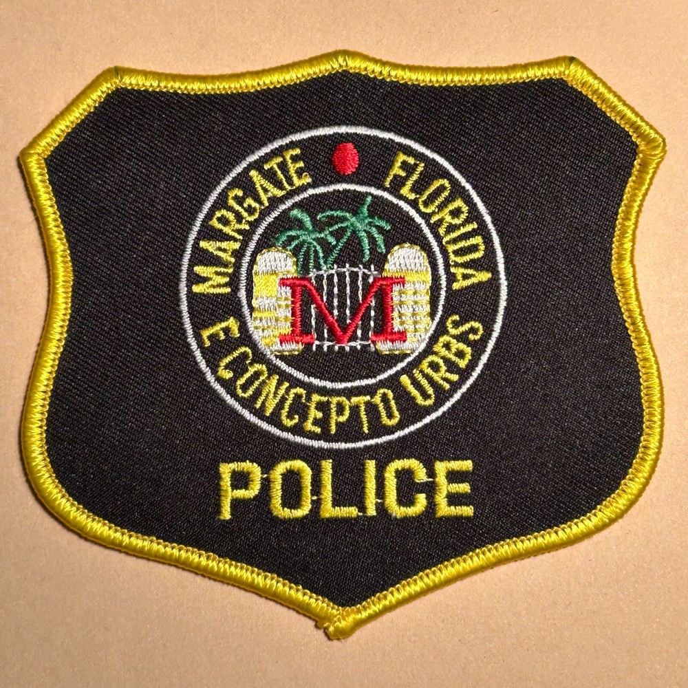 Margate Florida Police-shoulder patch