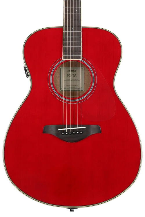Yamaha FS-TA TransAcoustic Concert - Ruby Red