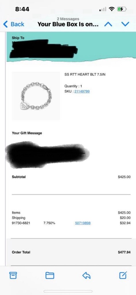 Tiffany Co Bracelet