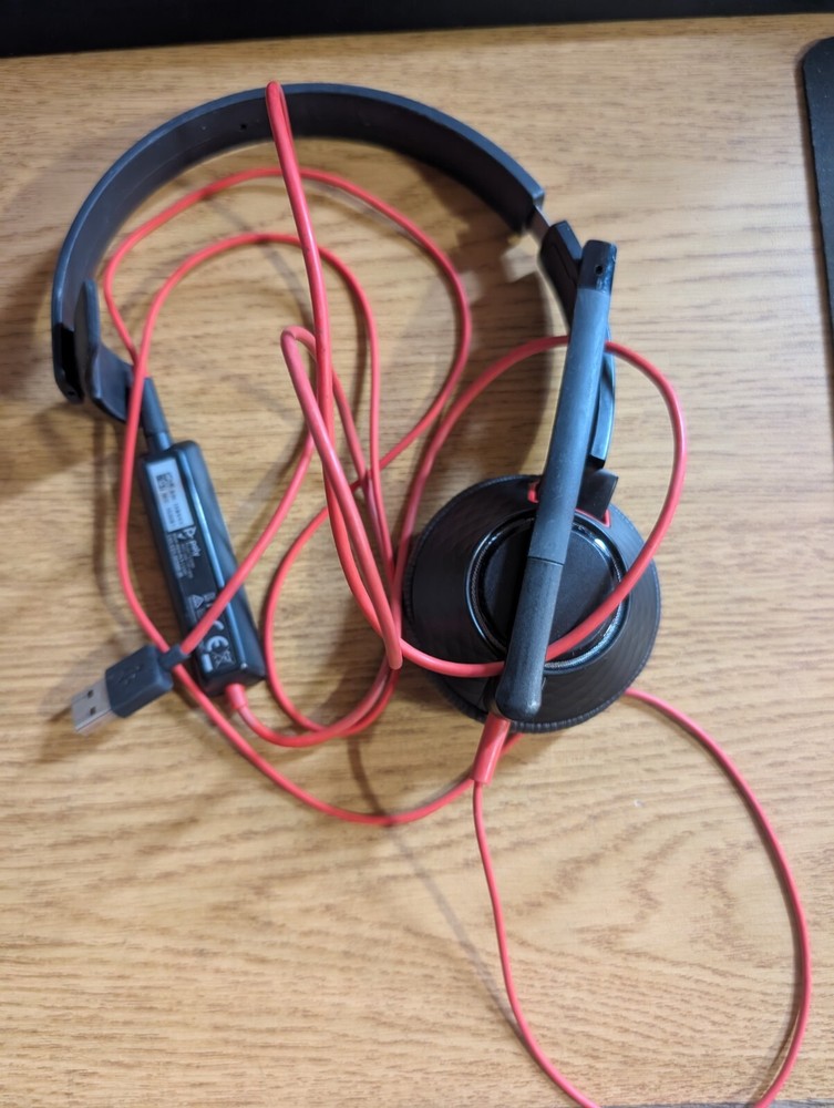 Plantronics poly Blackwire C5200 Series Wired USB Mono Headset