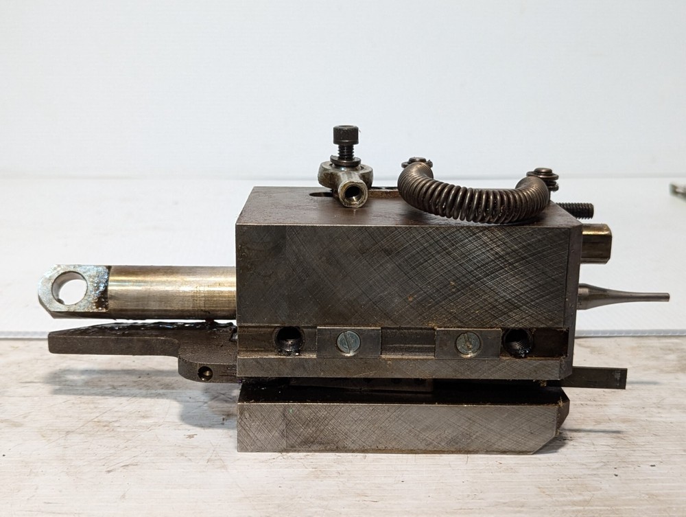 Custom specialty machine from actuator manufacturer, steampunk, unknown function