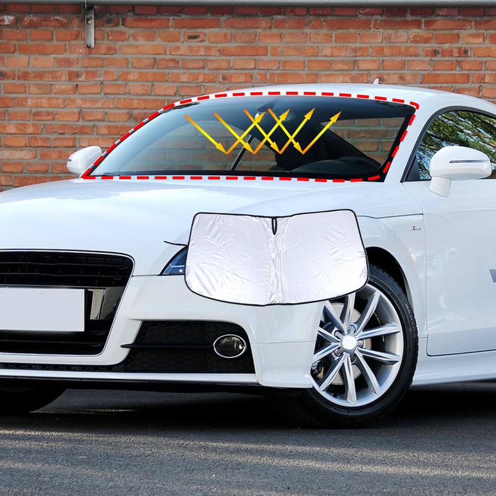 Front Window Sun Sunshade Windshield Visor Cover For Audi TT 2008-2014