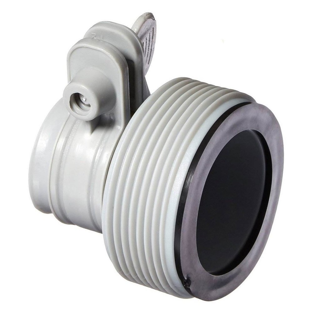 Intex Hose Conversion Adapter B Kit (Pair) Replacement Part 1 Pack, Gray