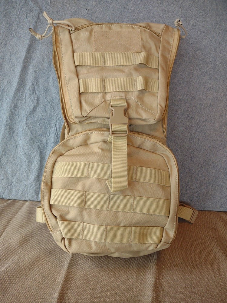 Tactical Molle Hydration Pack Backpack 3L TPU Water Bladder, Military Daypack