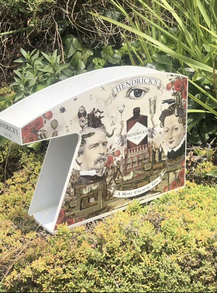Hendricks Gin Box Beer Bar  Man Cave Mirror