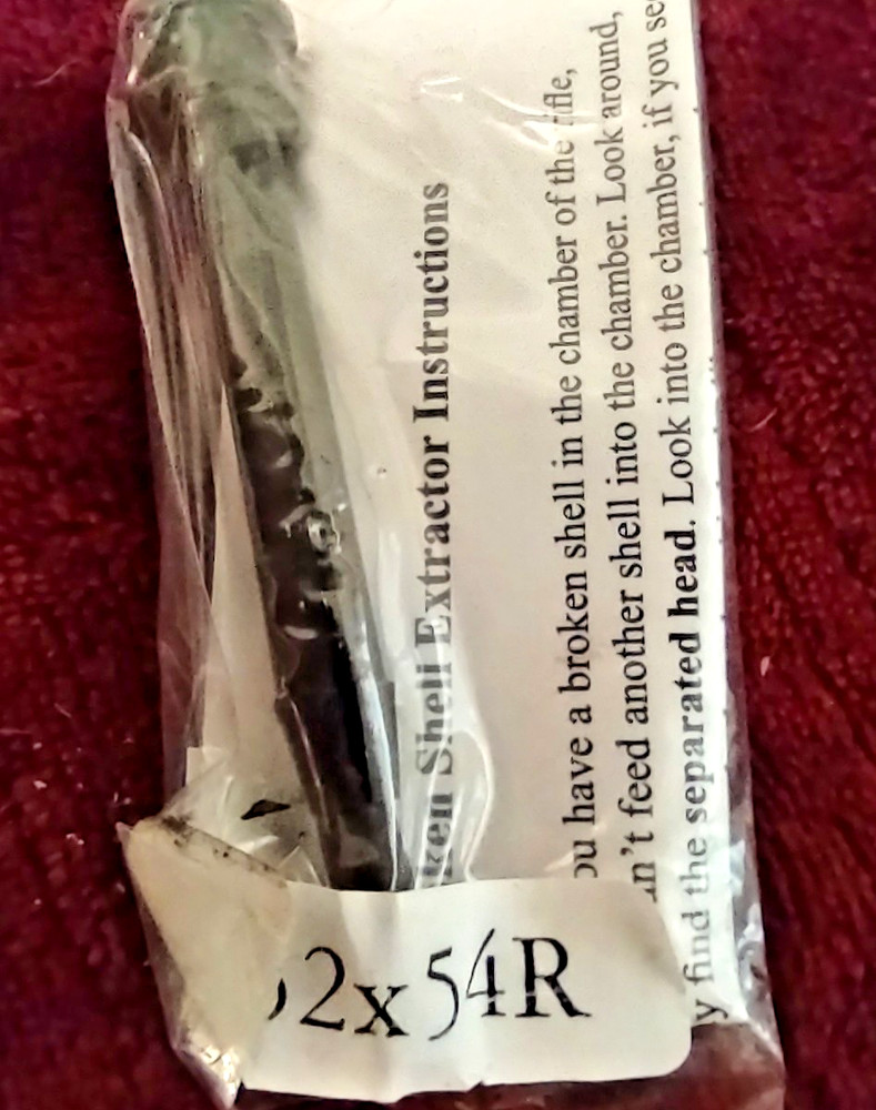 7.62x54R Broken Shell Extractor with instructions, new
