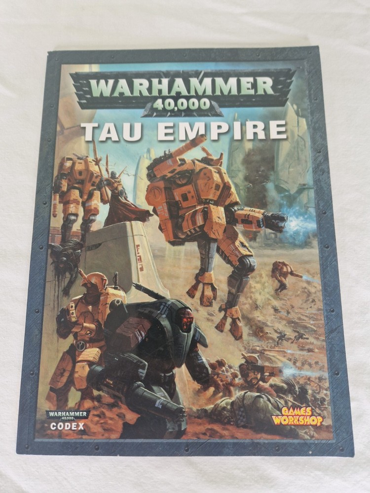 Warhammer 40k Tau Empire Codex Games Workshop 2005 OOP Collectable VGC