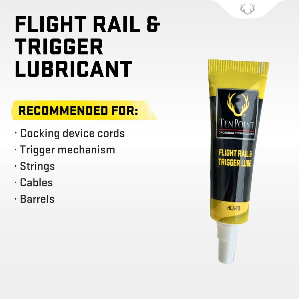 TenPoint Flight Rail & Trigger Lube - for Cocking Device Cords, Strings, Cabl...