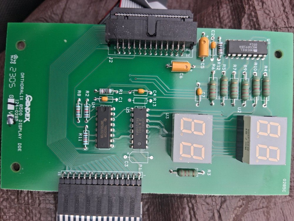 Gendex Orthoralix 8500 Display DDE board