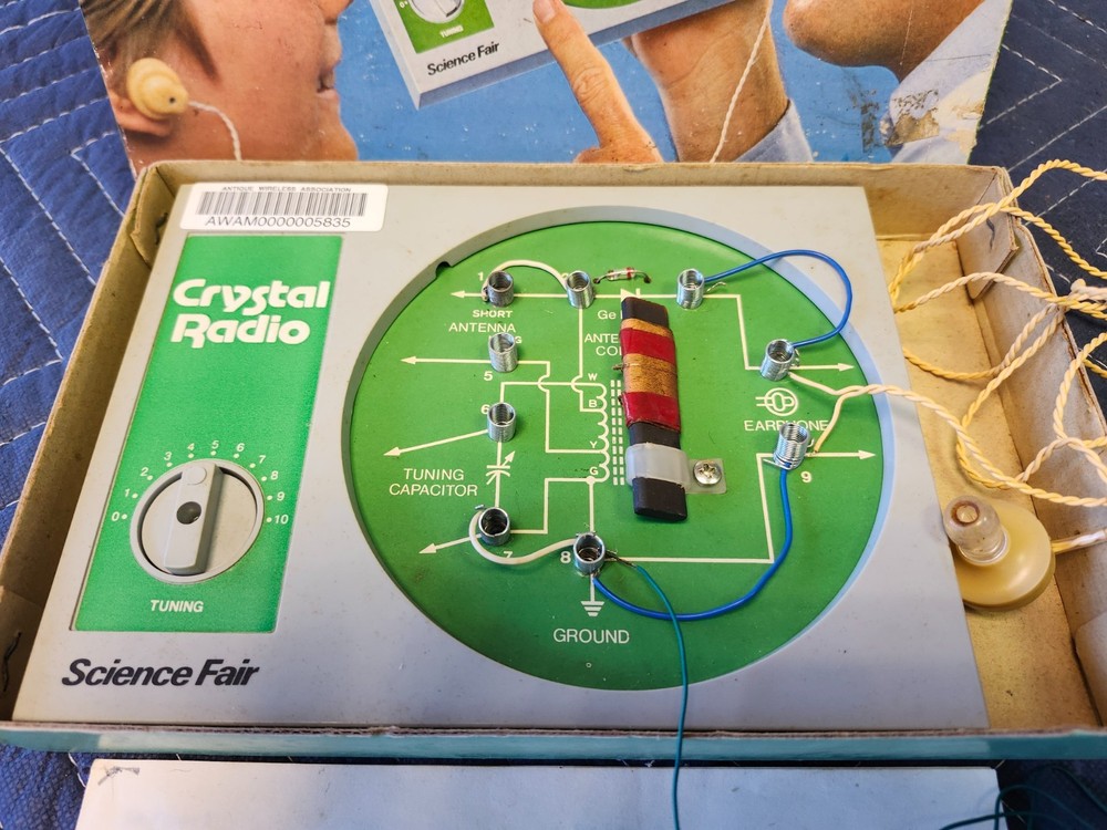 Science Fair Crystal Radio Kit