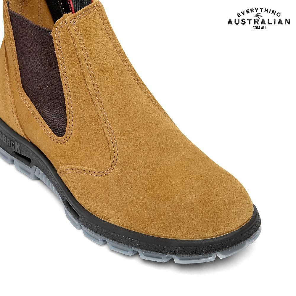 Redback Bobcat UBBA Soft Toe Boot Banana Suede