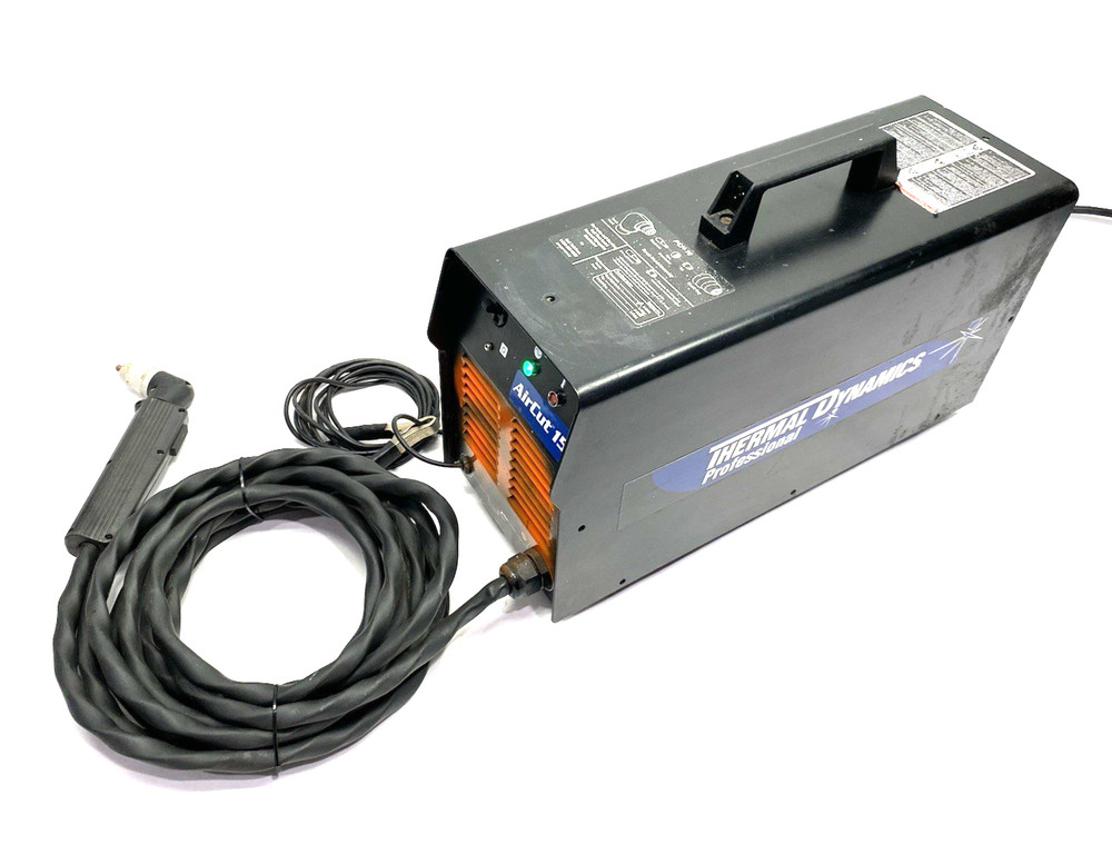 Thermal Dynamics AirCut™ 15C Plasma Cutting System, Built-In Comp. 1/8" Cut Cap.