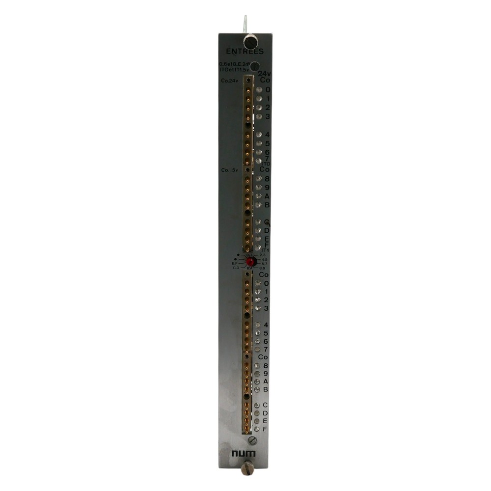 NUM ENTREES 0.6et8.E.24V ITOetIT1.5v Control Board -used-