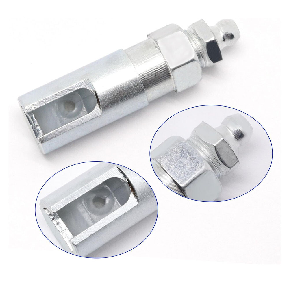 1/2PACK Right-Angle 90-Degree Push-on Grease Coupler With 1/8 Inch NPT Threads