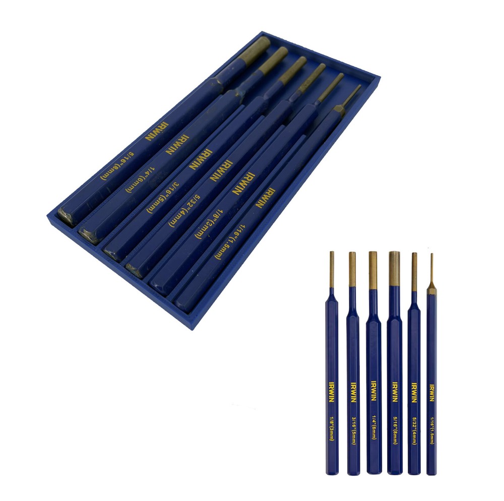 Irwin Pin Punch Set Tool Box Chest Tray Organizer