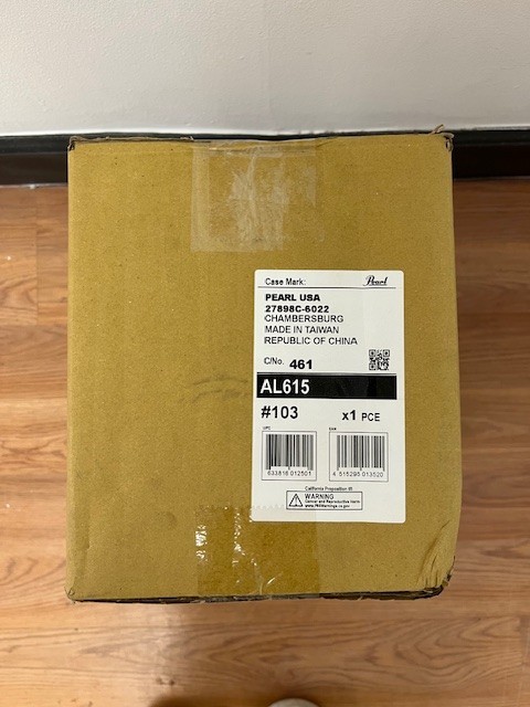 Pearl 6"x15" Rocket Tom - Black - SN: 220136