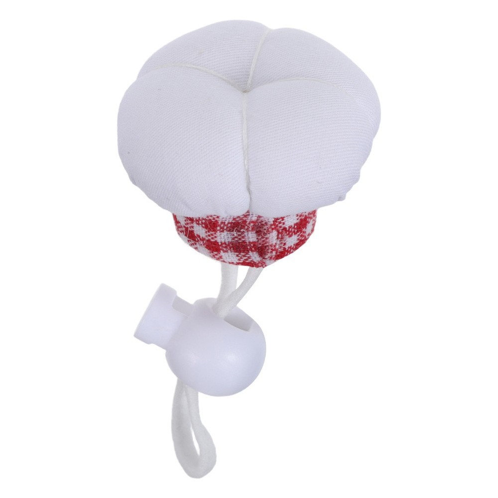 Hand Knitted Chef Hat Cute Animals for Small Pets Adjustable Strap