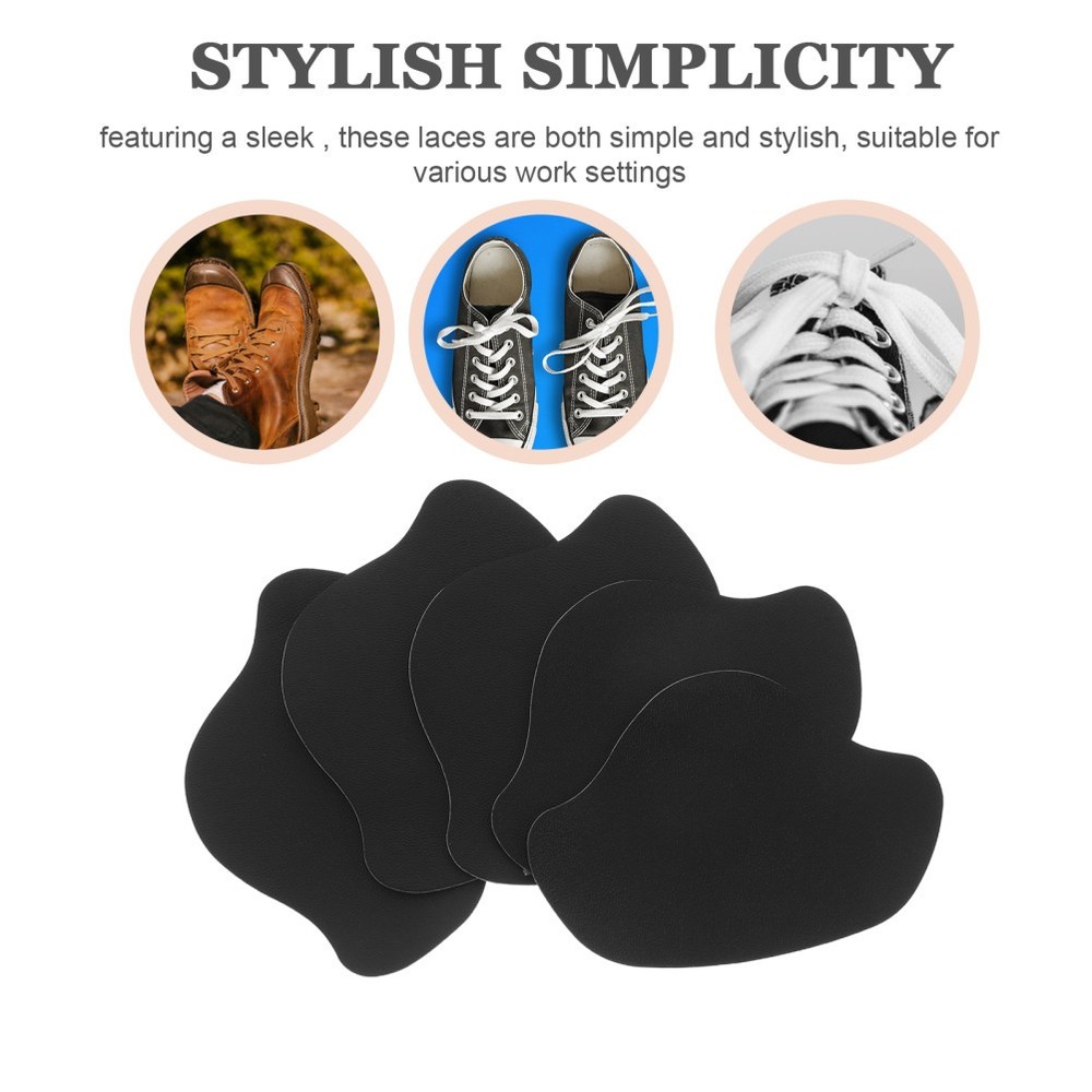 20 Pcs Shoe Repair Patch Boots Tips Protector Adhesive Fabric for