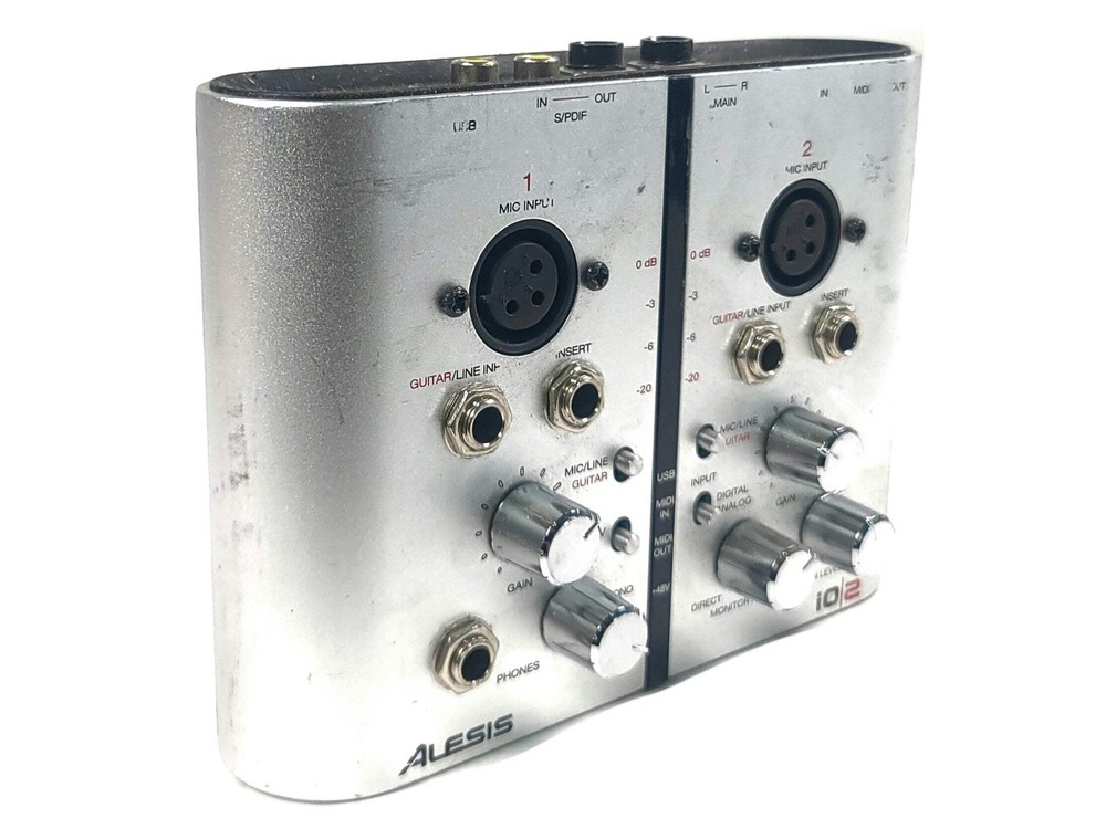 Alesis iO2 USB Audio Interface (C2018-463)
